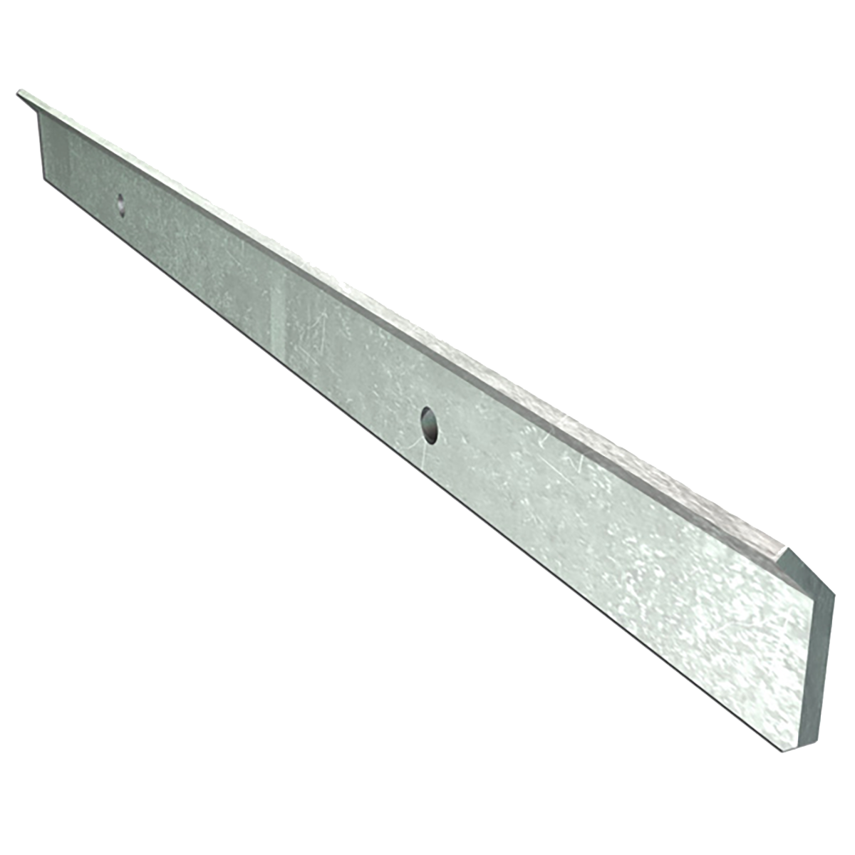Hohmann & Barnard Type 2 Aluminum Termination Bar w/Lip - Masonry Tools & Supplies